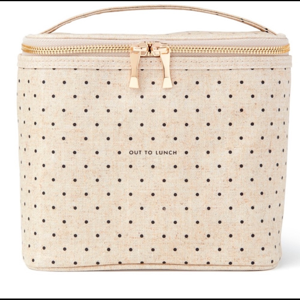 Kate Spade Insulated Polka Dot Lunch Tote